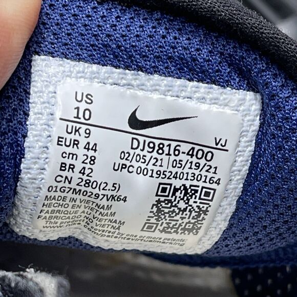 Nike Glide FlyEase Premium Blue Void Shoes Sneakers Men's 10 Running DJ9816-400 - Picture 8 of 9